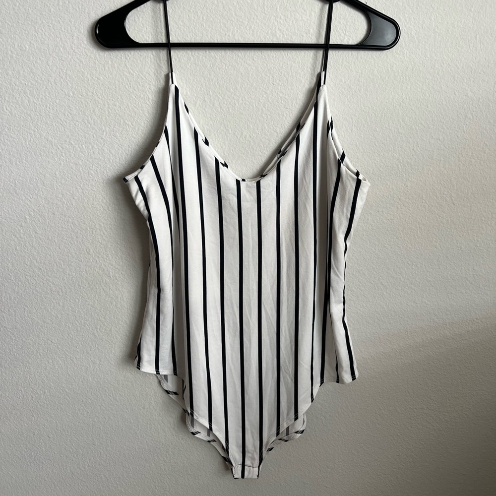 Stripped Bodysuit